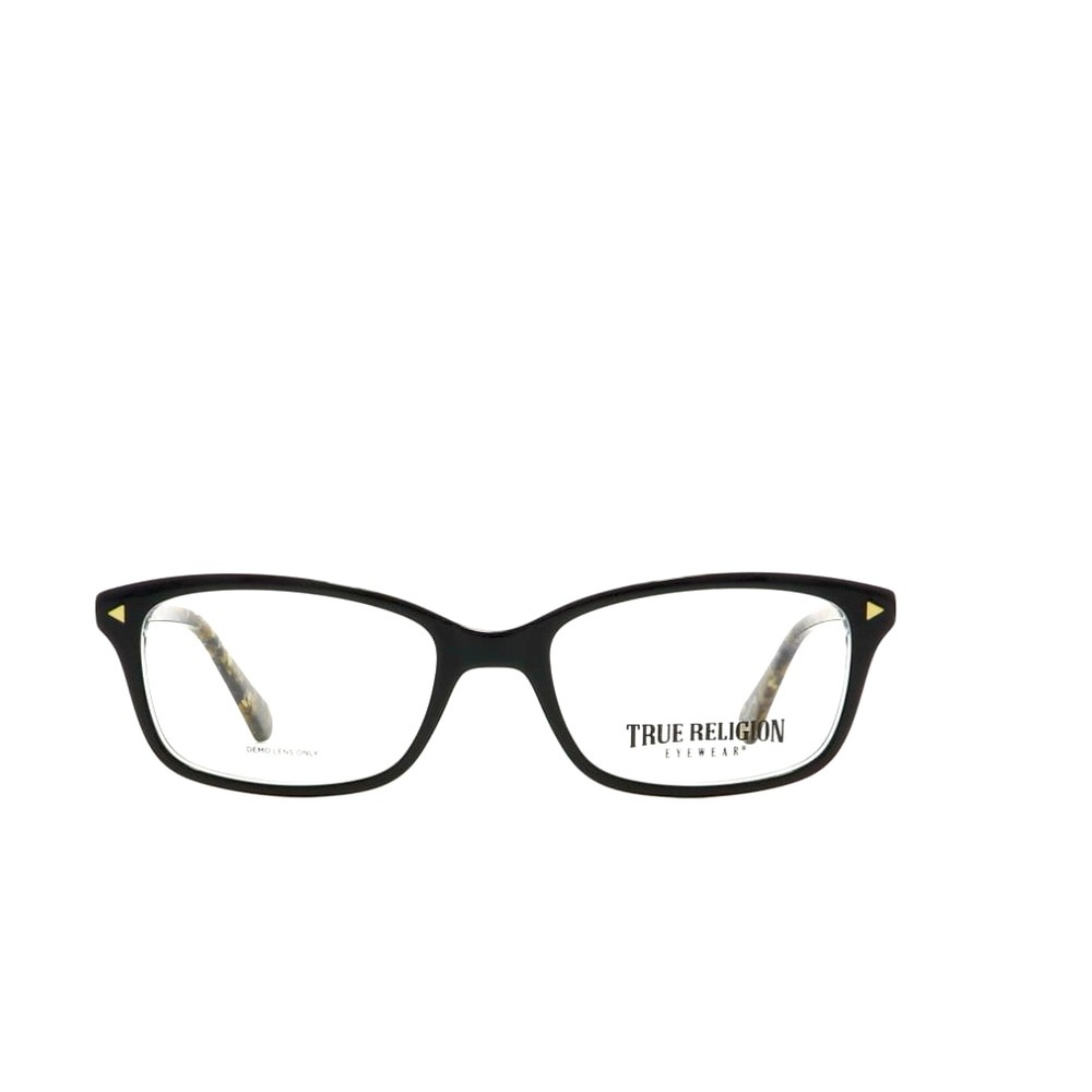 Women’s True Religion Black and Grey Cheetah Print on Temples Glasses
